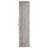 2 Door Curio Cabinet with Glass Panels, Adjustable Shelves, Gray