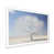 White Picture Framed