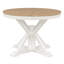 Table de salle à manger rétro avec rallonge fonctionnelle de 12 po pour salle à manger et salon-1955162765