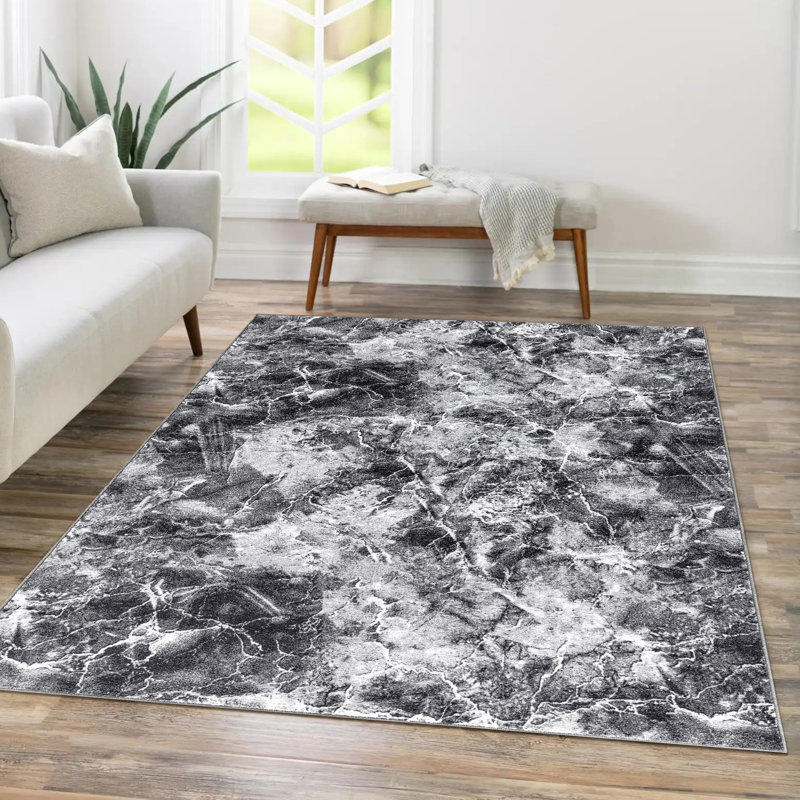 Solid Colour Area Rug, Rectangle 200 x 290 cm