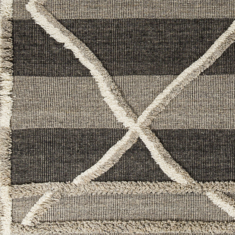 Wool Moroccan Area Rug, Rectangle 5' x 7'6"