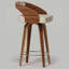 26'' Swivel  Upholstered Counter Stool-639385740