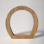 Femke 8" Wood Tabletop Candlestick