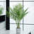Faux Palm Plant in White Pot-1281912238