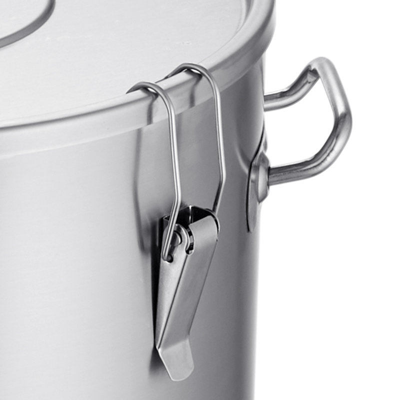 Fût en acier inoxydable VEVOR, 16 gallons