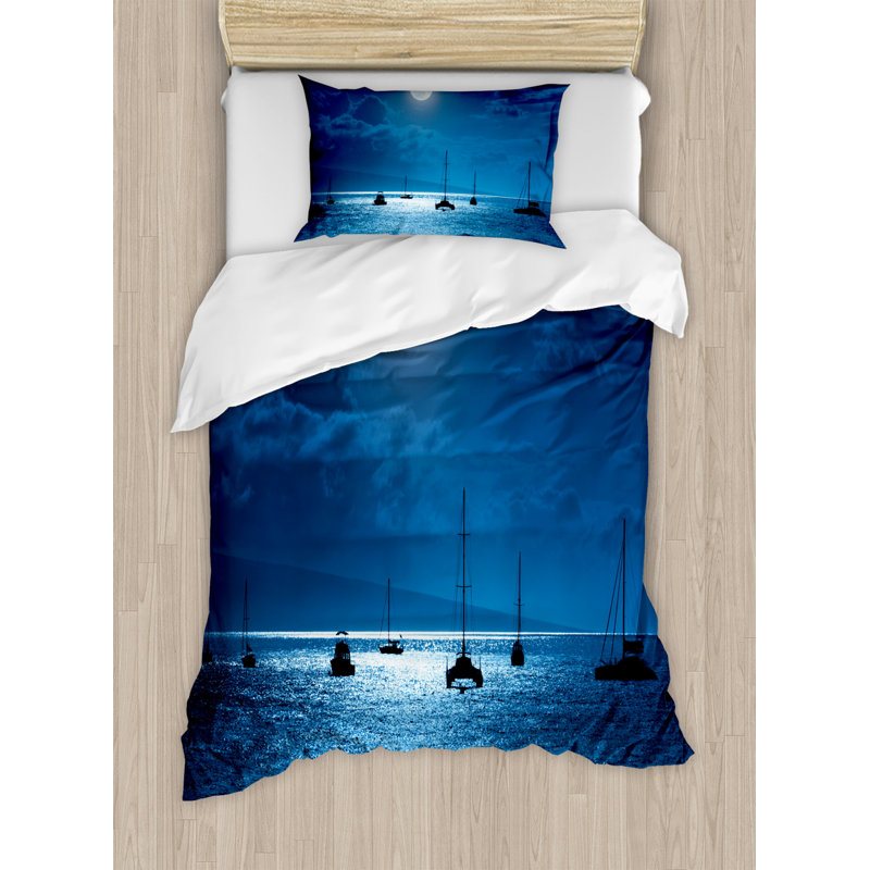 Coastal Polyester Duvet Cover