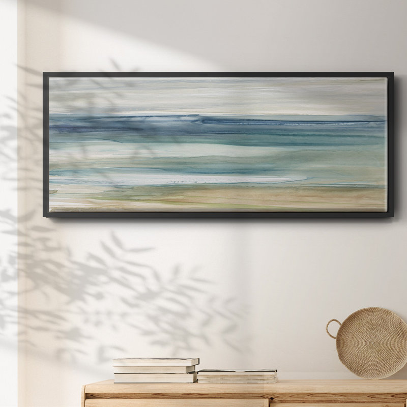 Ocean Breeze- Framed Canvas, 24" H x 60" W