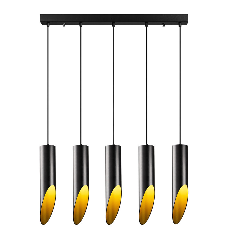 Luminaire suspendu pour îlot de cuisine à 5 lumières Finbar Finbar
