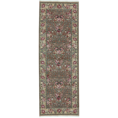 One-of-a-Kind 2' X 6' Runner Wool Area Rug in