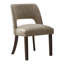 Chaise de salle à manger rembourrée en similicuir (ensemble de 4)-1515530757-1515486731