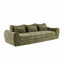 Canapé modulaire Cloud, canapé-lit pliant convertible, canapé modulaire rembourré - parfait pour le salon, la chambre à coucher et l'espace de divertissement-1848468151