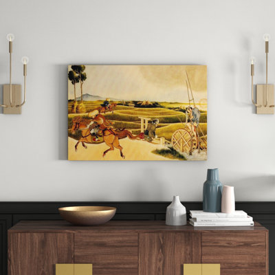 Hokusai - Wrapped Canvas Painting