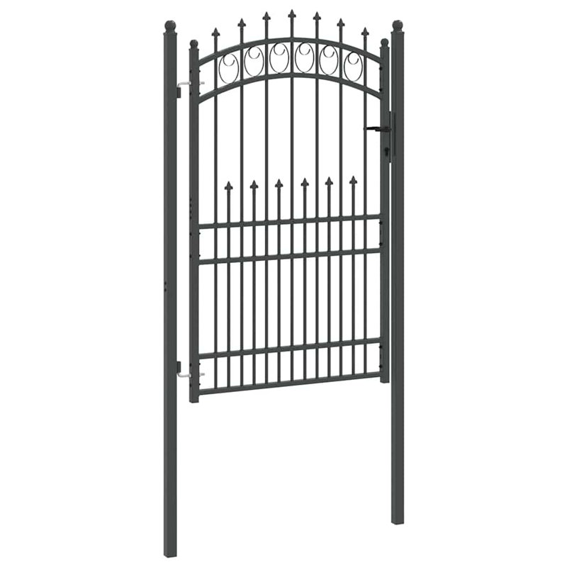 Steel Gate Fencing, 207cm H x 104cm W