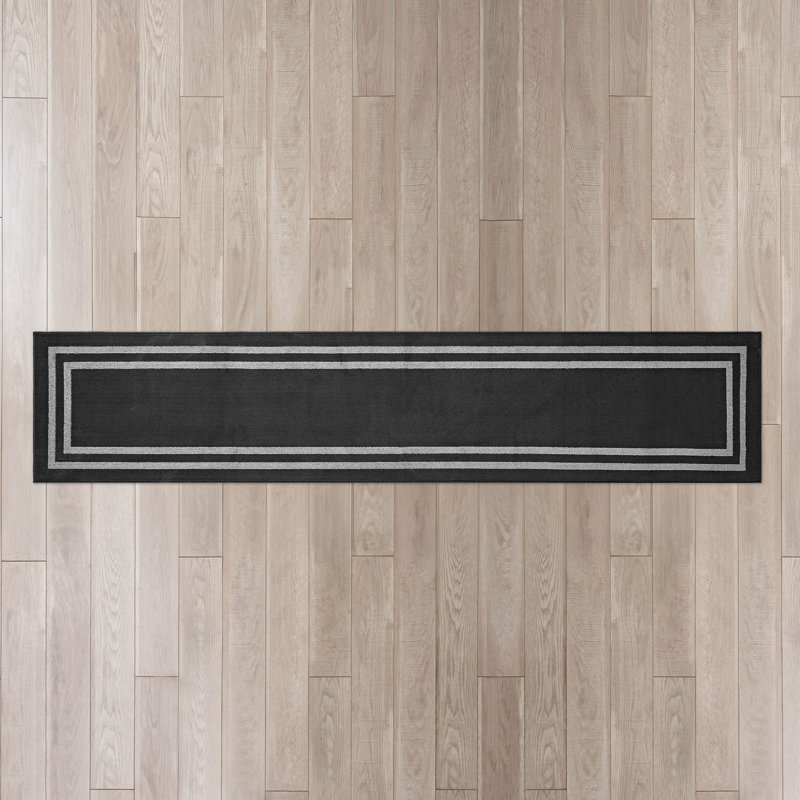 Tapis capitonné à 1 ligne Nautica, Rectangle 2 pi 6 po x 12 pi