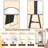 Full Length Mirror, Mirror Full Length With Stand, Floor Mirror With Aluminum Alloy Frame For Bedroom Living Room Entryway Vanity Room-1032568096