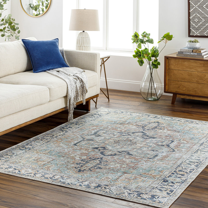 Outdoor Modern Boho Brick Rug, Rectangle 200 x 275cm