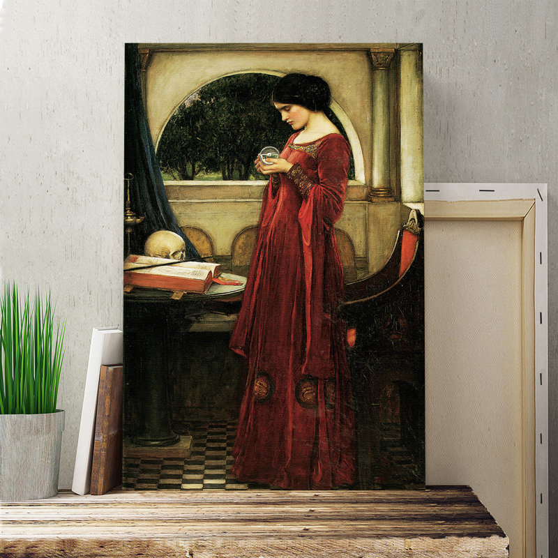 John William Waterhouse - Wrapped Canvas Painting, 76cm H x 50cm W