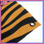 Tapisserie murale «Orange Tiger Stripes»-440769093