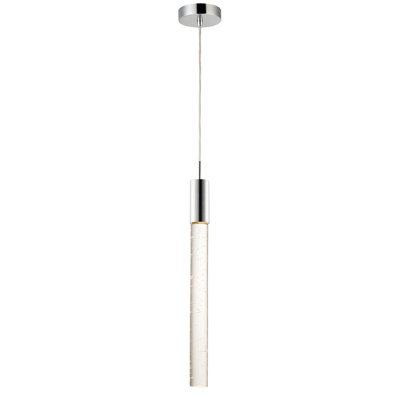 Senn 1 - Light Polished Chrome LED Single Pendant