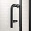 Porte de douche pivotante simple à panneau pivotant l 34 po x H 72 po-115110808