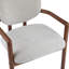 Ensemble de 2 chaises de salle à manger avec accoudoirs rembourrés-1331789940-1331789938