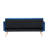 71'' Velvet Convertible Sofa-2046815062