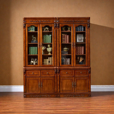 American style classic bookcase