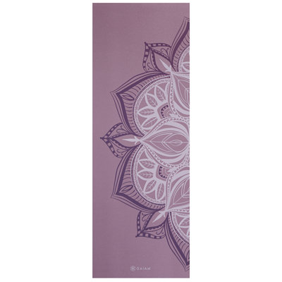 Tapis de yoga imprimé Gaiam - violet