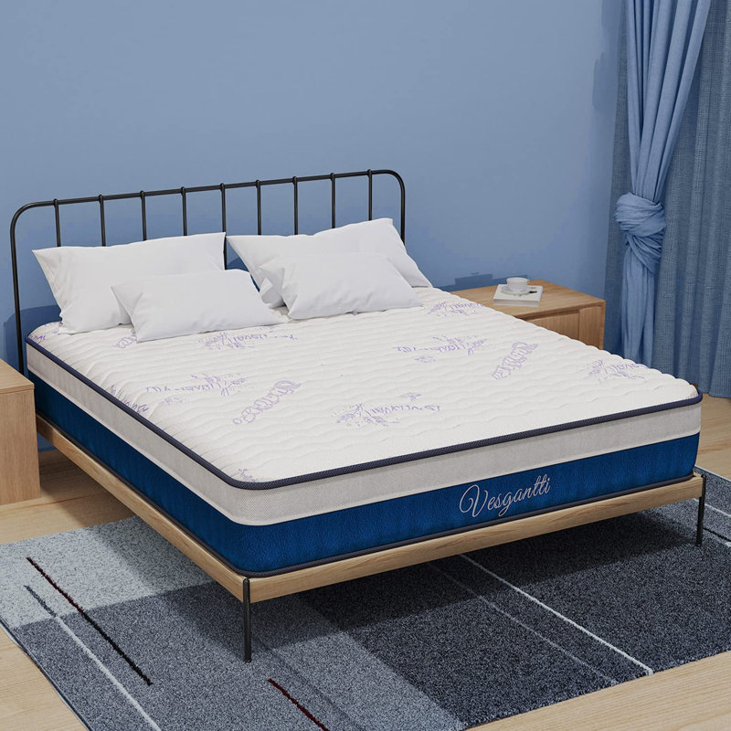 Matelas hybride moyen 9,5 po Neche, Complète