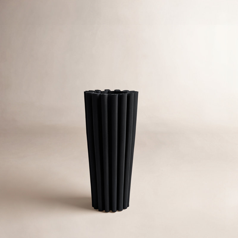 Blaine Iron Table Vase, 11.9'' H X 6.2'' W X 6.2'' D
