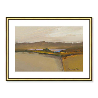 Heaven and Earth IV By Spencer Lee - Framed Art w/ 4 Ply Matboard