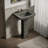 Archer 24" Rectangular Pedestal Bathroom Sink with Widespread Faucet Holes-3639118-6929147