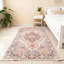 Tapis de couloir bohémien chic réversible et lavable - antidérapant pour le couloir, la cuisine et la chambre