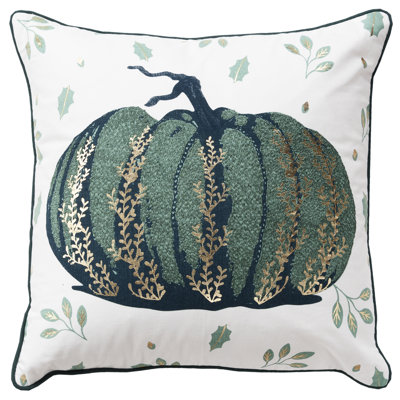  Square Cotton Pillow Cover & Insert