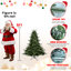 Arbre de Noël pleine forme avec support en métal-1912969971-1912969980