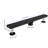 28 Inches Linear Shower Drain With Removable Cover, 304 Stainless Shower Drain  Included Hair Strainer And Leveling Feet