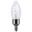 Reminiscent 4 Watt Clear LED Bulb