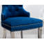 Chaise d'appoint rembourrée en velours Sydnie-1296681851