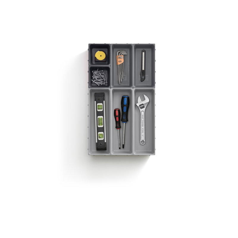 Joseph Joseph Blox 7-Piece Customizable Drawer Organizer Set