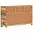 Clarnece Sideboard 43.3" x 11.8" x 25.6" Solid Wood Reclaimed/Mango-937488218