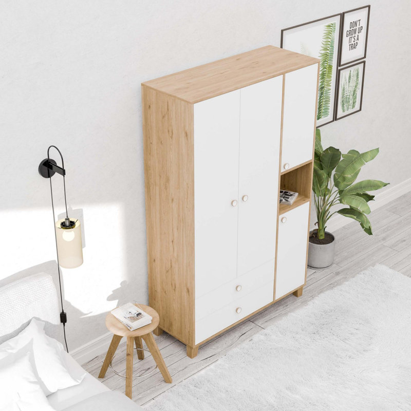Soha Manufactured Wood Wardrobe