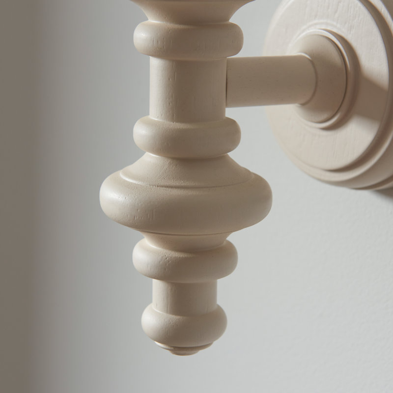 Carnaby Wall Fitting, Almond White