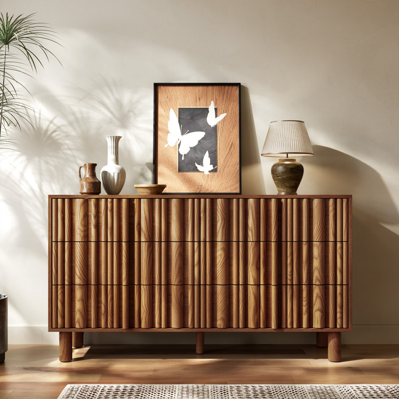 55” W 6 - Drawer Dresser