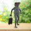Frog Metal Garden Statue