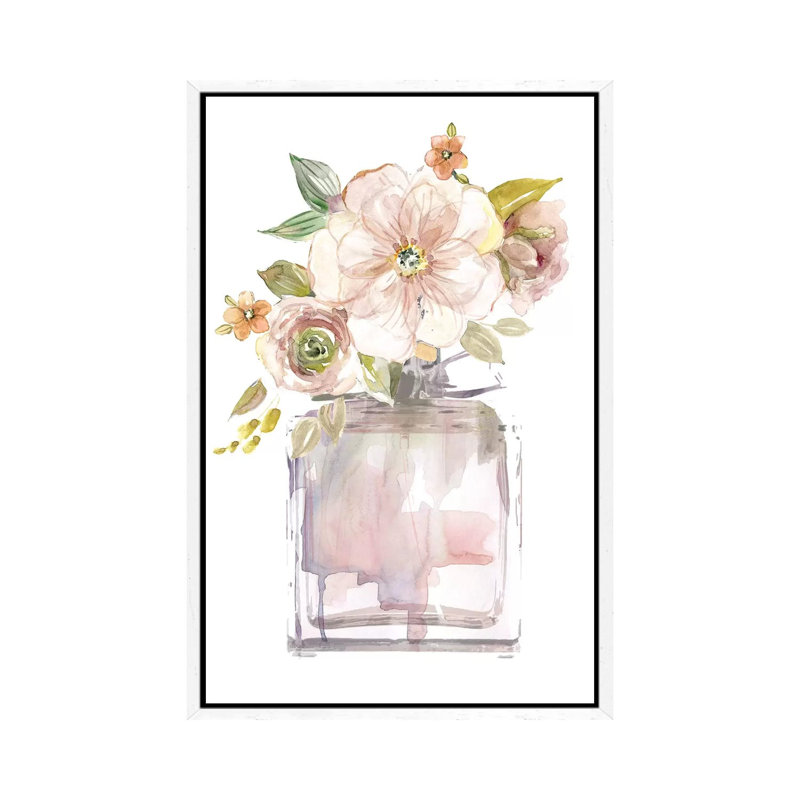 Mini Bouquet I by Carol Robinson - Print on Canvas, White Framed, 66.04 cm H x 45.72 cm W
