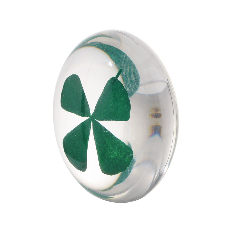 Four Leaf Clover Stone, Set of 12