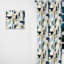 Neutral Gray Tiles Mosaic II - Rideau abstrait - Rideau géométrique obscurcissant - 1 panneau-107598144