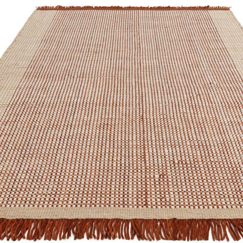 Avalei Plain Wool Hand Woven Area Rug, Rectangle 16'8" x 24'2"