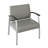Arrive Collection Vinyl Seat Waiting Room Bariatric Chair with Metal Frame and arms-96943405