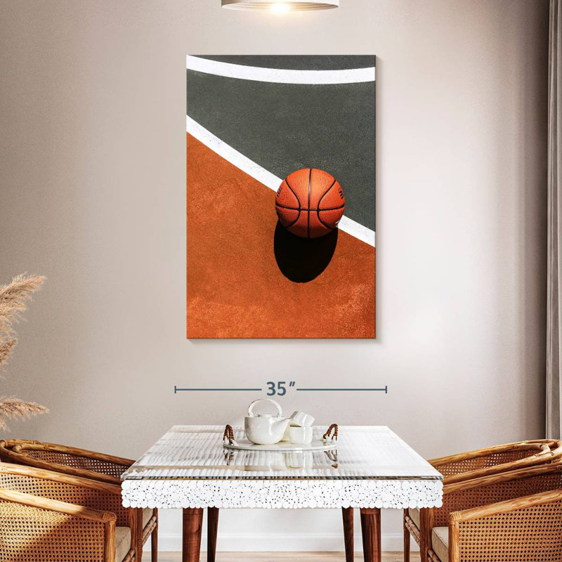 Terrain de basketball Sireci, H 48 po x l 32 po